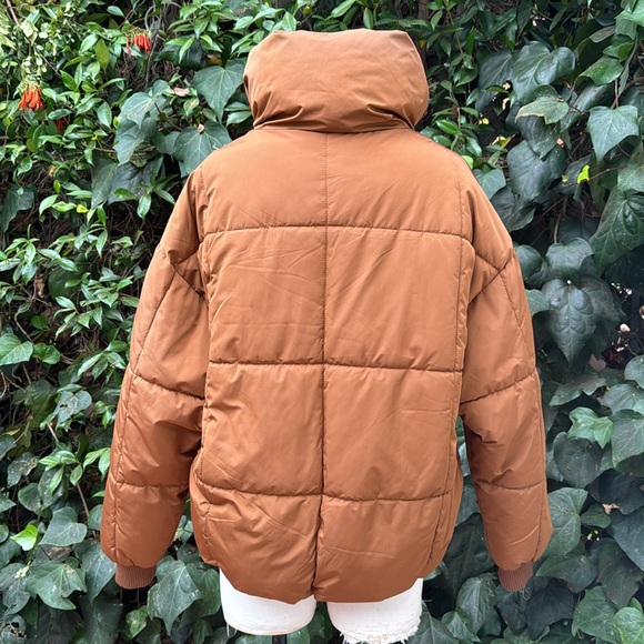 APPARIS Levi Puffer Jacket Sz.XS in Brown - Picture 3 of 7